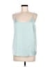 Ann Taylor 100% Polyester Teal Sleeveless Top Size M - photo 1
