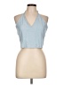 Shein Blue Sleeveless Blouse Size 12 - photo 1