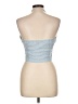 Shein Blue Sleeveless Blouse Size 12 - photo 2