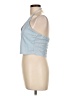 Shein Blue Sleeveless Blouse Size 12 - photo 5