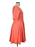 Maurices Orange Casual Dress Size L - photo 4