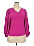 Unbranded Pink 3/4 Sleeve Blouse Size 2X (estimated) - photo 1