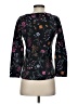 Joules 100% Cotton Floral Black Pullover Sweater Size 2 - photo 2
