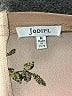 Jodifl 100% Polyester Tan Short Sleeve Blouse Size M - photo 7