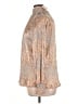 Assorted Brands Metallic Silver Long Sleeve Blouse Size XL - photo 5