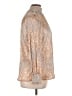 Assorted Brands Metallic Silver Long Sleeve Blouse Size XL - photo 4