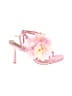 Lemonade Floral Pink Sandals Size 8 1/2 - photo 1