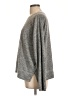 Lucky Brand Metallic Gray Pullover Sweater Size L - photo 5