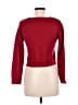 Aqua Blues 100% Acrylic Hearts Red Pullover Sweater Size M - photo 2