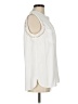Tahari 100% Polyester Ivory Sleeveless Blouse Size M - photo 4