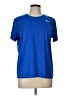 Nike 100% Polyester Blue Active T-Shirt Size L - photo 1