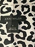 Ann Taylor 100% Polyester Animal Print Ivory Long Sleeve Blouse Size S - photo 7