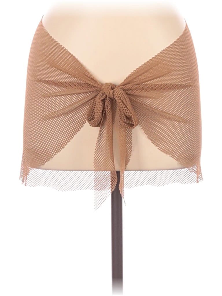 Pre-owned Shein Swimsuit Bottoms In Tan
