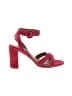 Margaux 100% Leather Red Sandals Size EU 37 - photo 1