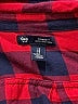 Gap Outlet Checkered-gingham Red Long Sleeve Button-Down Shirt Size S - photo 7