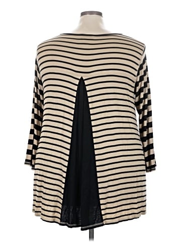 OSO Casuals 3/4 Sleeve Top (view 2)