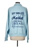 Zoe+Liv Blue Sweatshirt Size L - photo 2