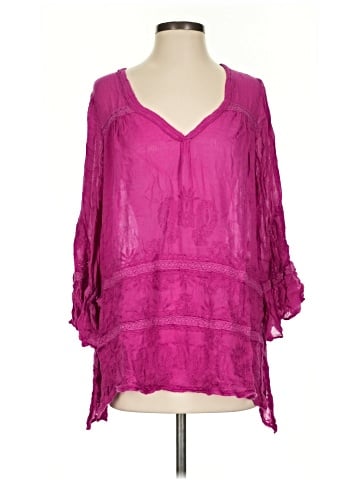Calypso St. Barth 3/4 Sleeve Blouse (view 1)
