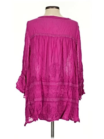 Calypso St. Barth 3/4 Sleeve Blouse (view 2)