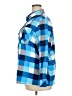 Unbranded 100% Polyester Color Block Blue Long Sleeve Blouse Size XXL - photo 5