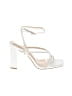 Lulus White Sandals Size 6 1/2 - photo 1