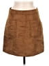 Old Navy 100% Polyester Brown Casual Skirt Size 6 - photo 1