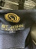 St. John Basics Blue Coat Size S - photo 6