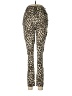 FRAME Denim Animal Print Gold Casual Pants Size 28 waist - photo 1