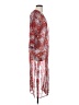Cupshe 100% Polyester Red Kimono Size S - photo 4