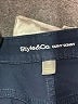 Style&Co Solid Blue Casual Pants Size 18 - photo 4
