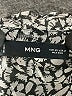 MNG Animal Print Silver Long Sleeve Blouse Size 2 - photo 7
