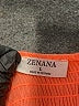 Zenana Color Block Orange Jumpsuit Size L - photo 4