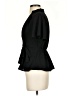 Monteau Black Short Sleeve Blouse Size S - photo 5