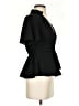 Monteau Black Short Sleeve Blouse Size S - photo 4