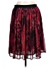 Ruby Rd. Print Red Casual Skirt Size 30 waist (estimated) - photo 2