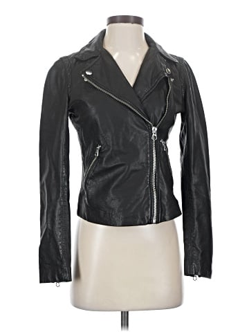 Madewell Washed Leather Motorcycle Jacket (view 1)