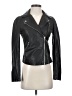 Madewell 100% Polyester Black Washed Leather Motorcycle Jacket Size XS - photo 1