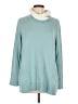 Soft Surroundings Teal Pullover Sweater Size L - photo 1