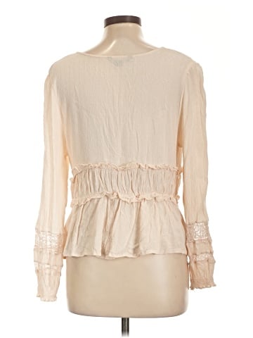 American Eagle Outfitters Long Sleeve Blouse (view 2)