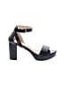 CL by Laundry 100% Leather Black Sandals Size 7 1/2 - photo 1