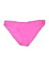 Becca Solid Pink Swimsuit Bottoms Size M - photo 1
