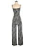 Derek Heart Tweed Silver Jumpsuit Size S - photo 1