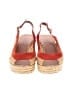 Tory Burch 100% Leather Red Wedges Size 11 - photo 2