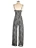 Derek Heart Tweed Silver Jumpsuit Size S - photo 2