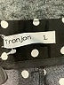 Tronjori 100% Polyester Polka Dots Black Casual Pants Size L - photo 7