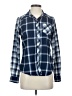 Marmot Plaid Blue Long Sleeve Blouse Size S - photo 1