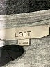 Ann Taylor LOFT Gray Long Sleeve Top Size S - photo 7