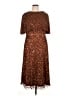 Mac Duggal 100% Polyester Stars Brown Cocktail Dress Size 14 - photo 1