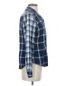Marmot Plaid Blue Long Sleeve Blouse Size S - photo 4