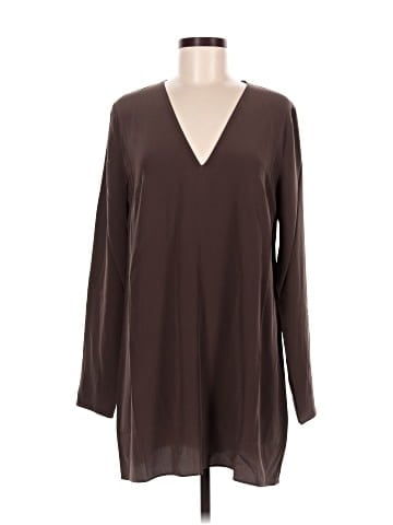 Matteau Long Sleeve Silk Top (view 1)